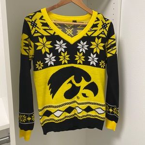 Iowa Hawkeyes Argyle Sweater